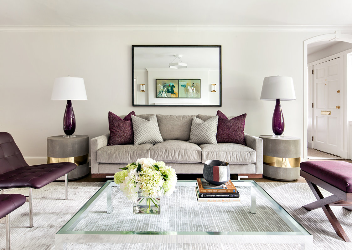 Modern Living Room Design Photo by Clean Design Partners